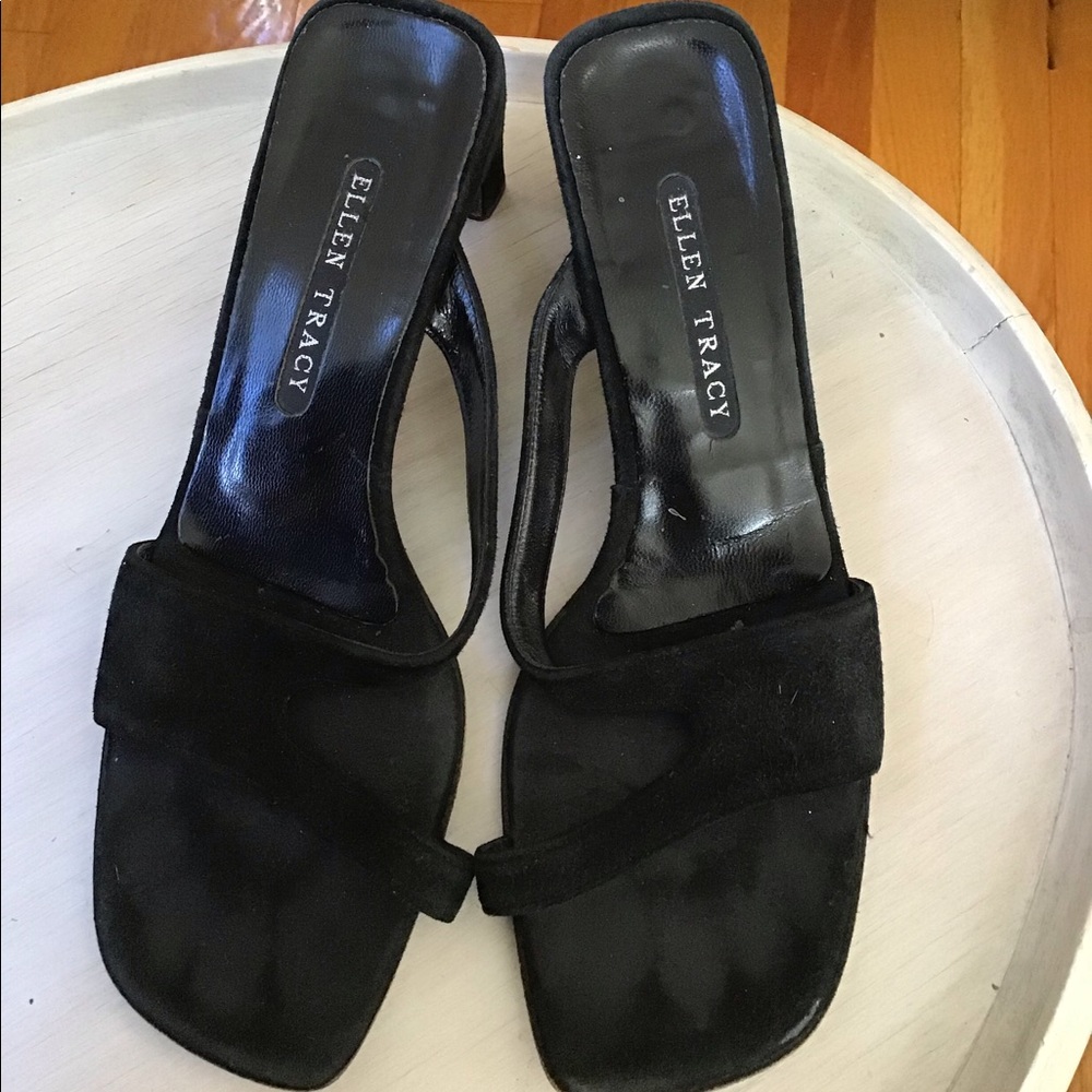 Ellen Tracy Slip on dressy sandals